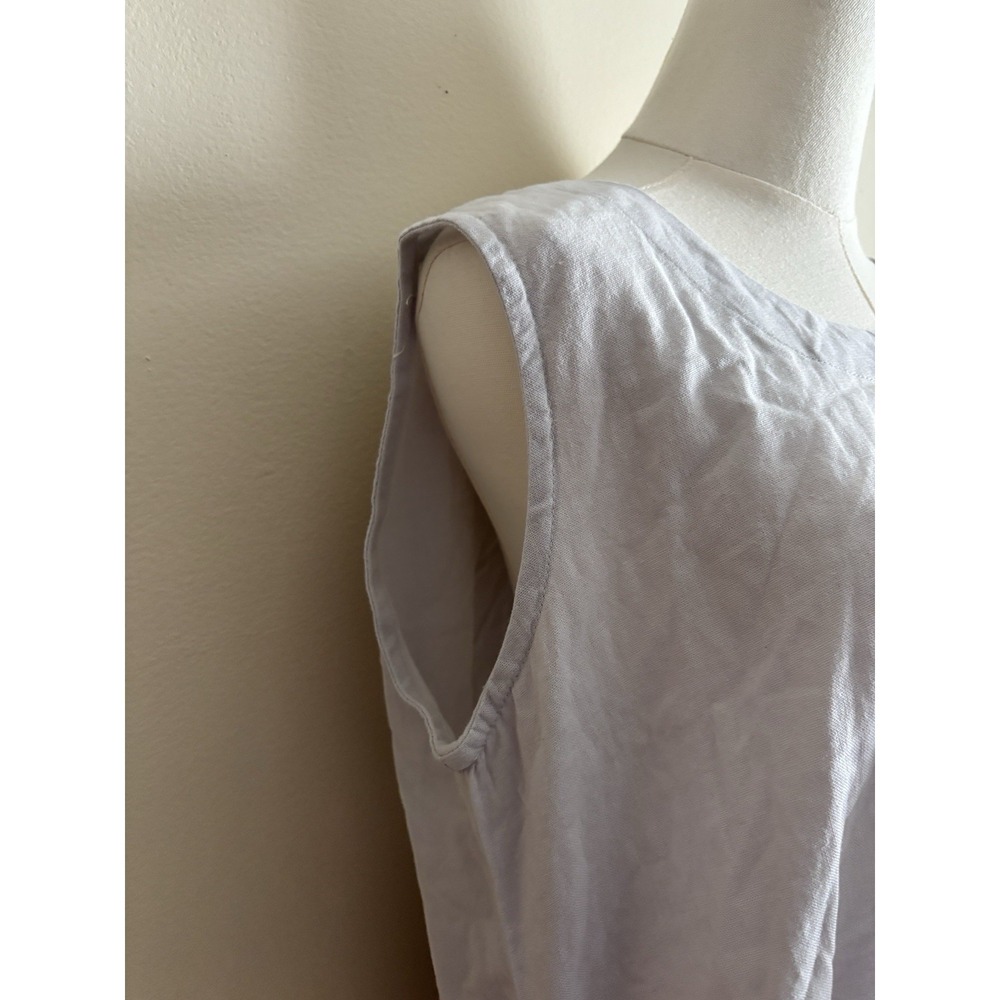 Windhorse Large XL Coastal Lagenlook Natural Fiber‎ Cotton Tunic Top Boho *Flaw - Picture 2 of 6